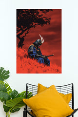 Shadow of Honor Poster | Samurai Warrior Poster