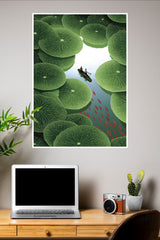 Shining Peaks Poster | The Green World Poster