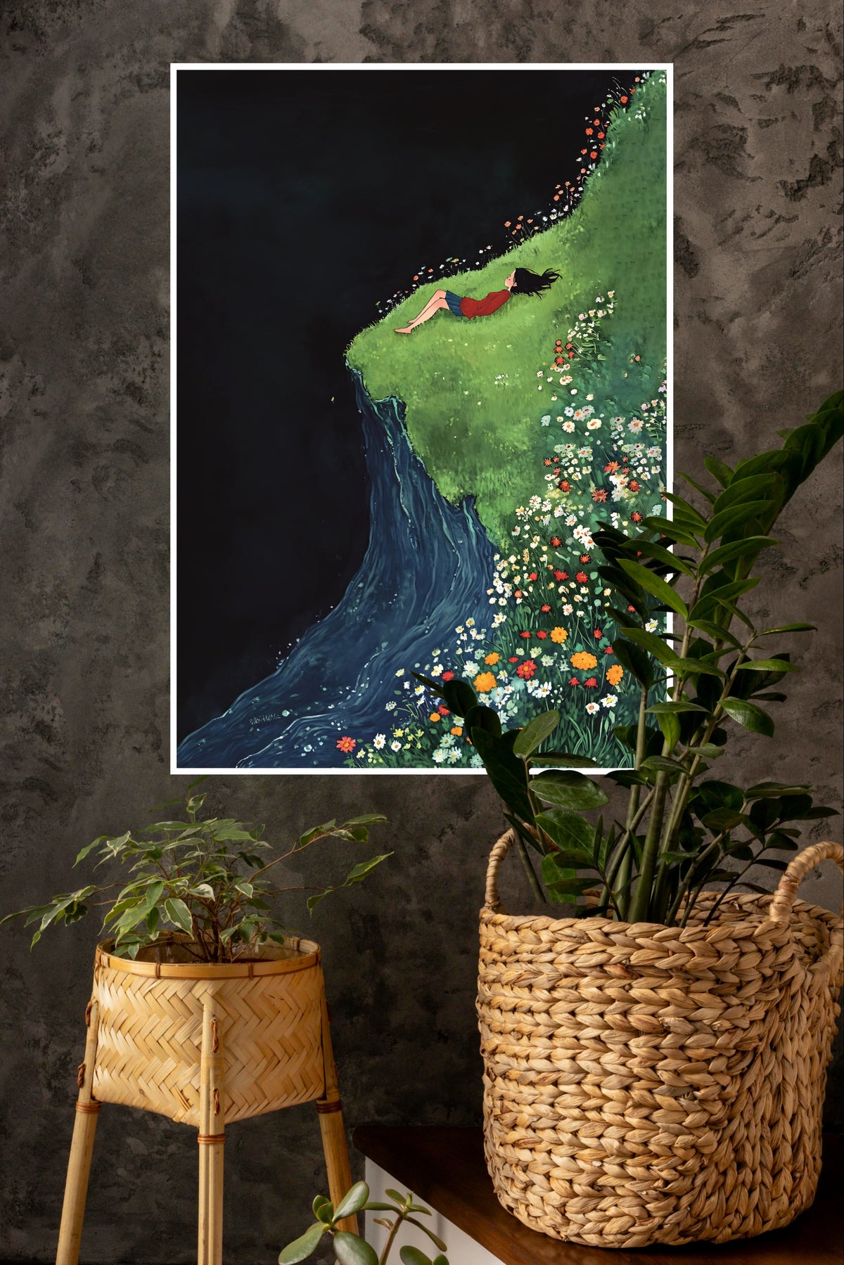 Sky Whispers Poster | The Green World Poster