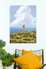 Sky & Sea Poster | The Green World Poster