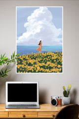 Sky & Sea Poster | The Green World Poster