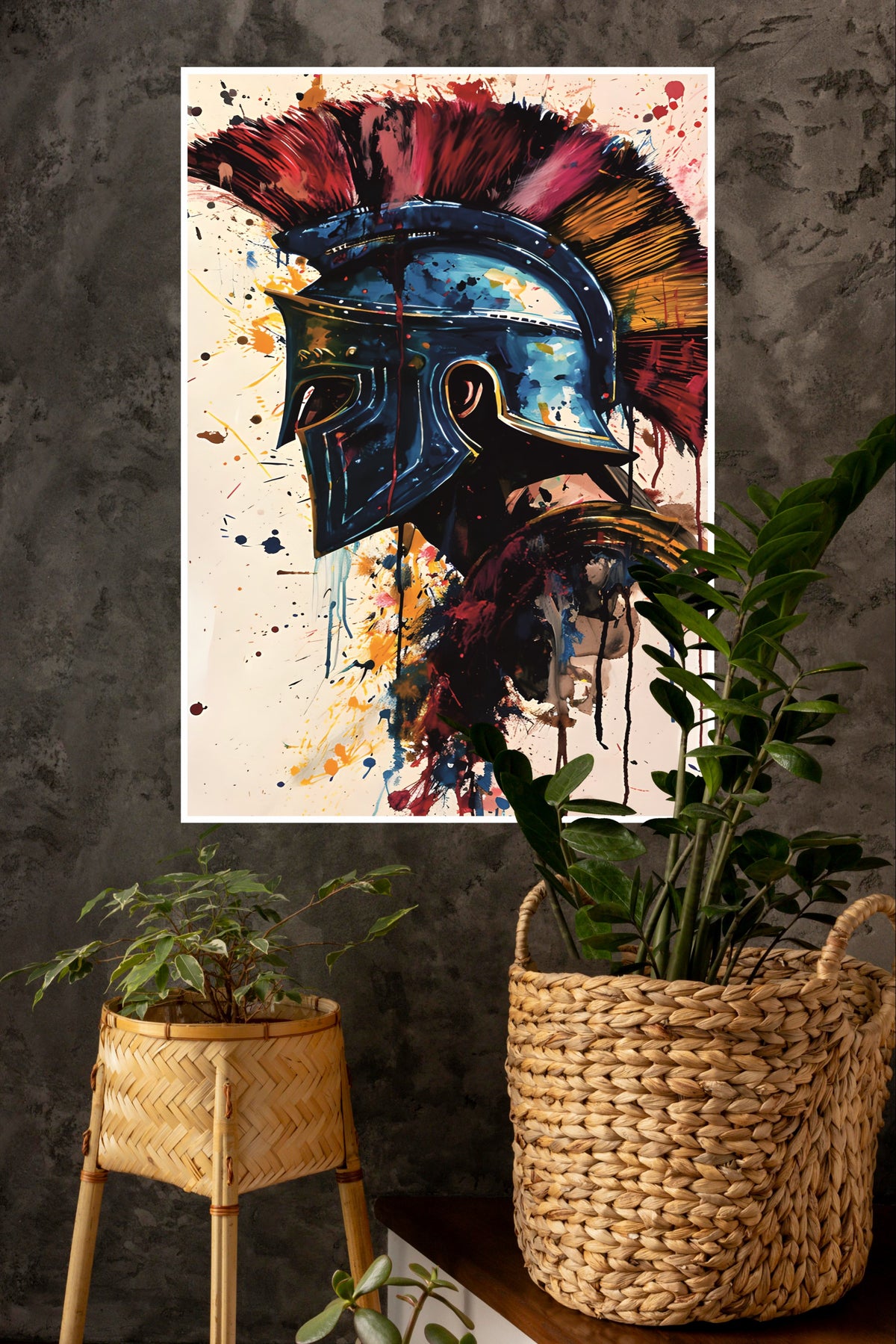 Spartan Helmet Poster | Games Posters