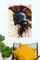 Spartan Helmet Poster | Games Posters