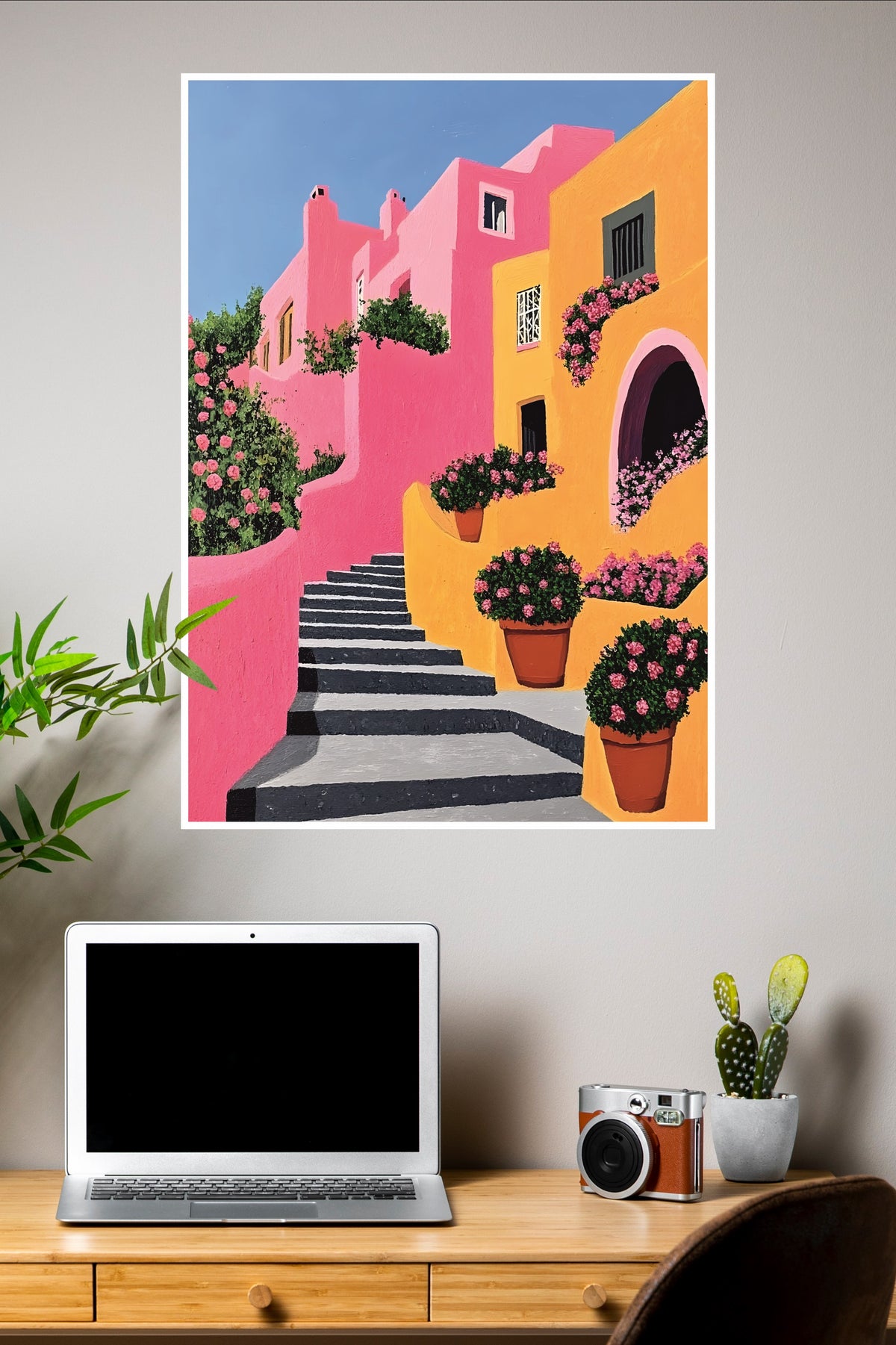 Stair way of Colors Poster | Art Posters