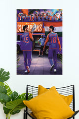 Stare of a Champi on Poster | Cricketers Posters