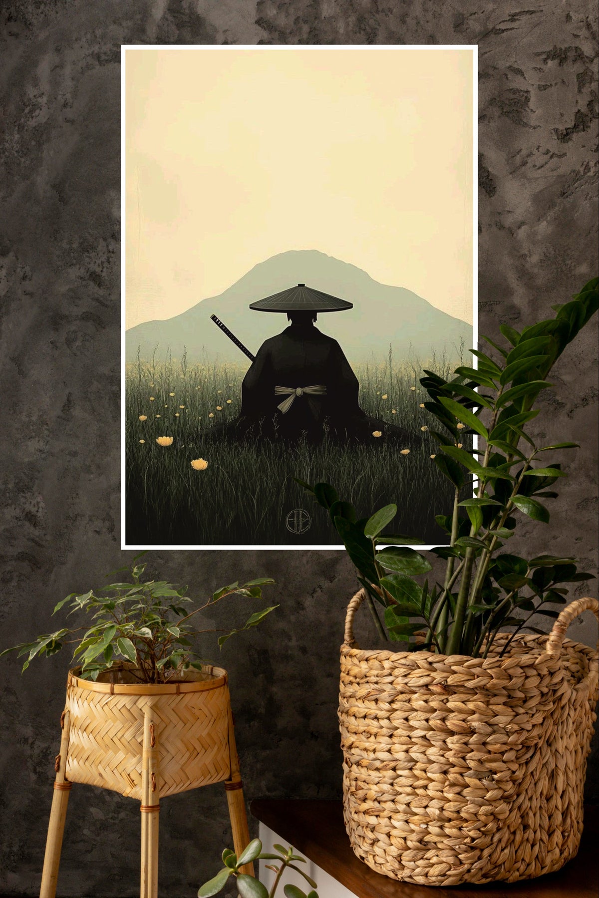 Stillness Before Storm Poster | Samurai Warrior Poster