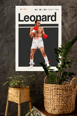 Sugar Ray Leonard Poster | UFC Champions Poster