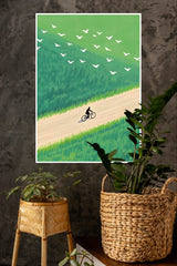 Sunset Glow Poster | The Green World Poster