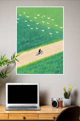 Sunset Glow Poster | The Green World Poster