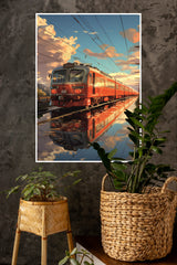 Sunset Line Poster | Art Posters