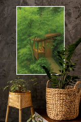 Sunset Serenity Poster | The Green World Poster