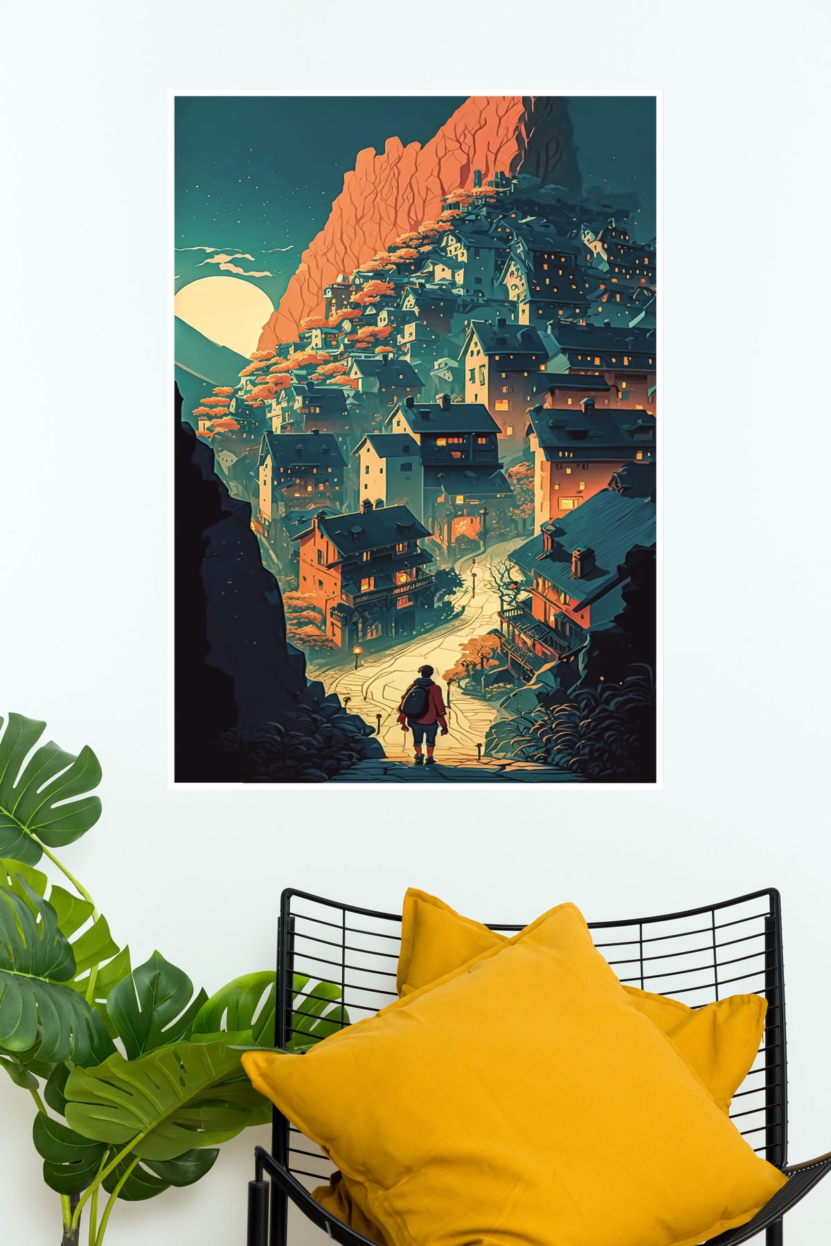 Swiss Land scape Beautiful Nature Poster | Art Posters