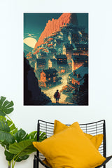 Swiss Land scape Beautiful Nature Poster | Art Posters