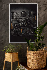The Anatomy of Speed Poster | Bike Posters