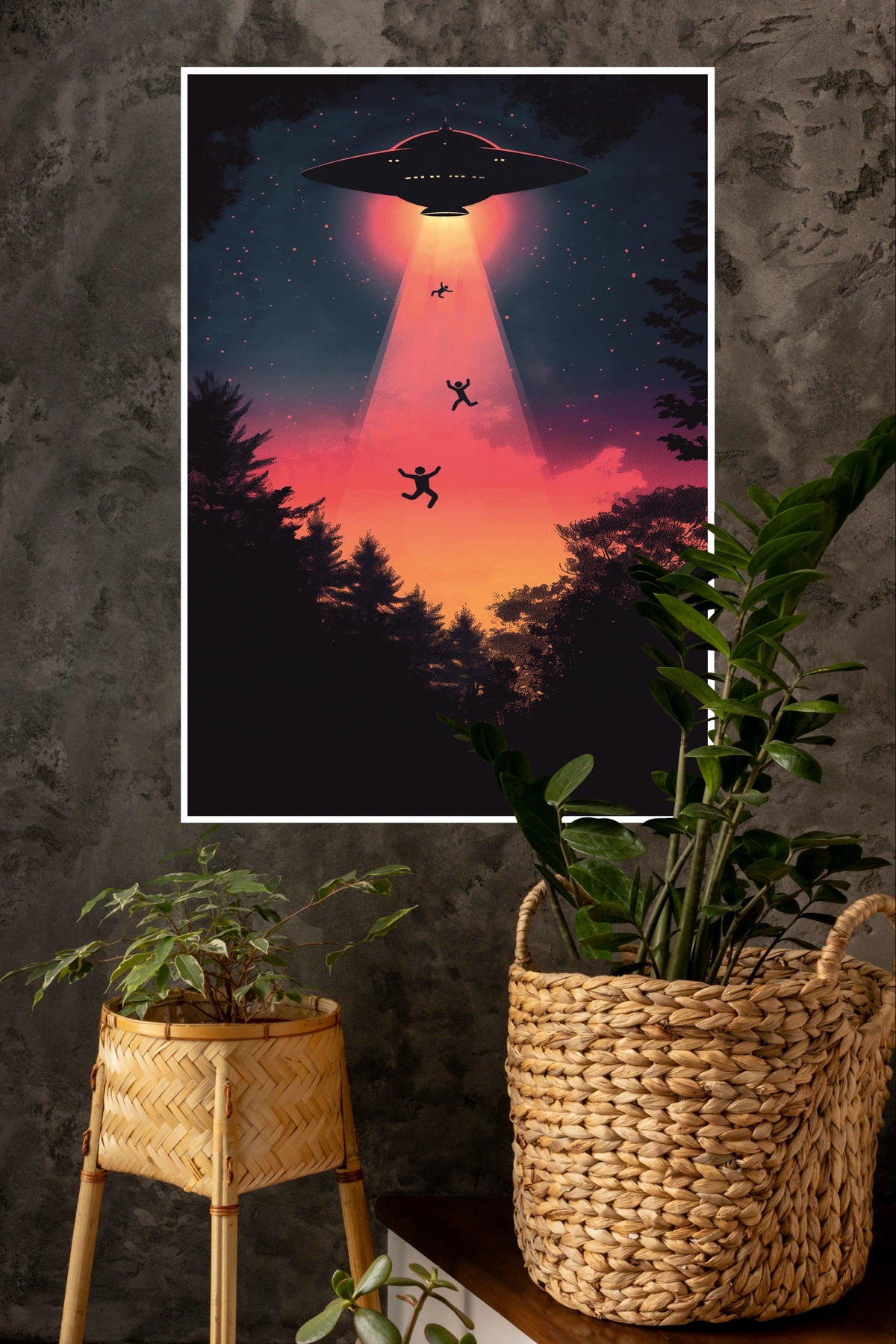 The Cosmic Bond Poster | Astronaut Posters