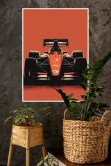 The Orange Bullet Poster | Formula 1 Posters