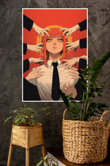 The Red Halo Poster | Anime Posters