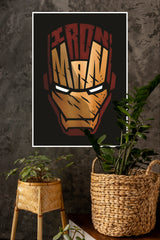 The Red&Gold Icon Poster | Marvel Posters