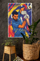 The Run Machine Poster | Cricketers Posters