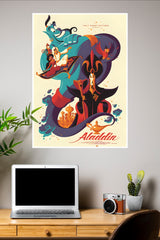 The Walt Disney Aladdin Poster | Animated Movies Posters
