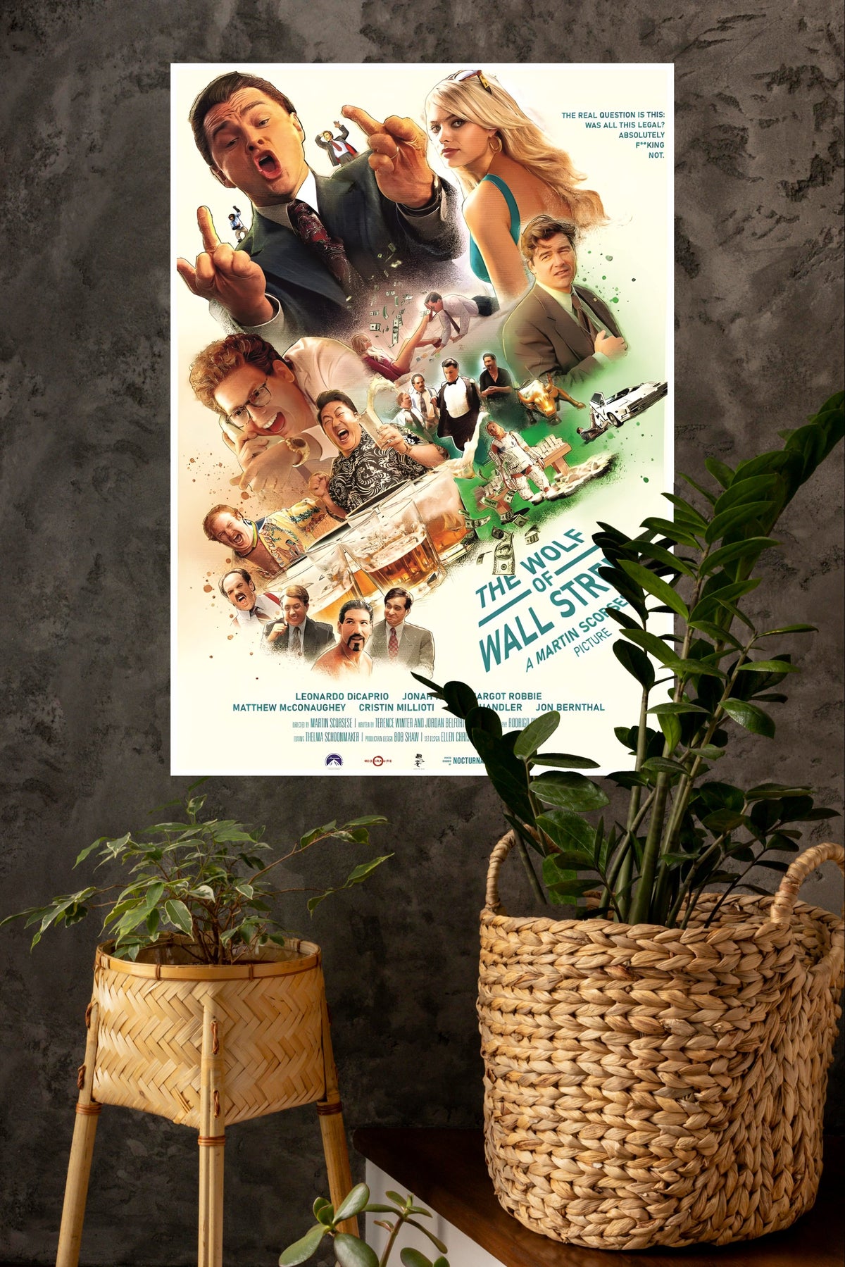 The Wolf of Wall Street Poster | Hollywood Movies Posters