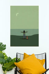 Tranquil Bloom Poster | The Green World Poster