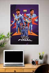 Tri color Spirit Poster | Cricketers Posters