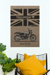 Triumph Bonneville Poster | Bike Posters