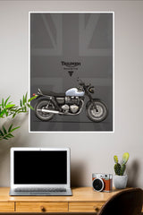 Triumph Bonneville T120 Poster | Bike Posters