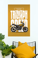 Triumph Speed 400 Poster | Bike Posters