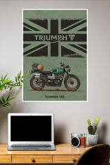 Triumph Street Twin Poster | Bike Posters