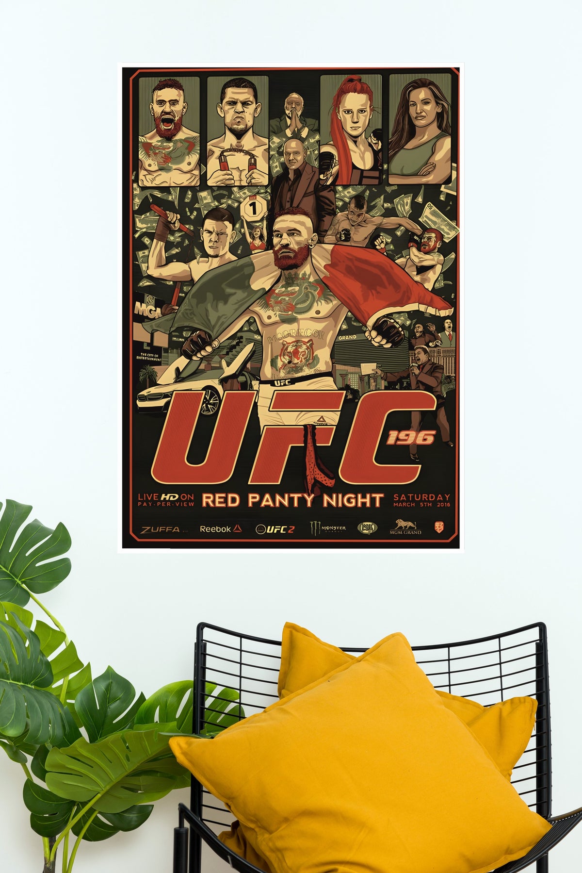 Ultimate Fighting Championship Poster | UFC Champions Poster