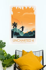 Uncharted 4AThief's End Poster | Games Posters