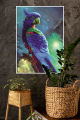 Vibrant Macaw Parrot Poster | Animal Posters