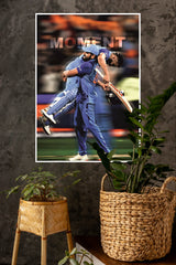Victory in His Veins Poster | Cricketers Posters