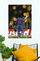 Warrior in Blue Poster | Cricketers Posters