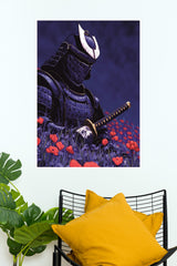 Where the Grass Bleeds Poster | Samurai Warrior Poster