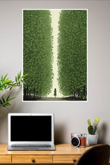 Whispering Pines Poster | The Green World Poster