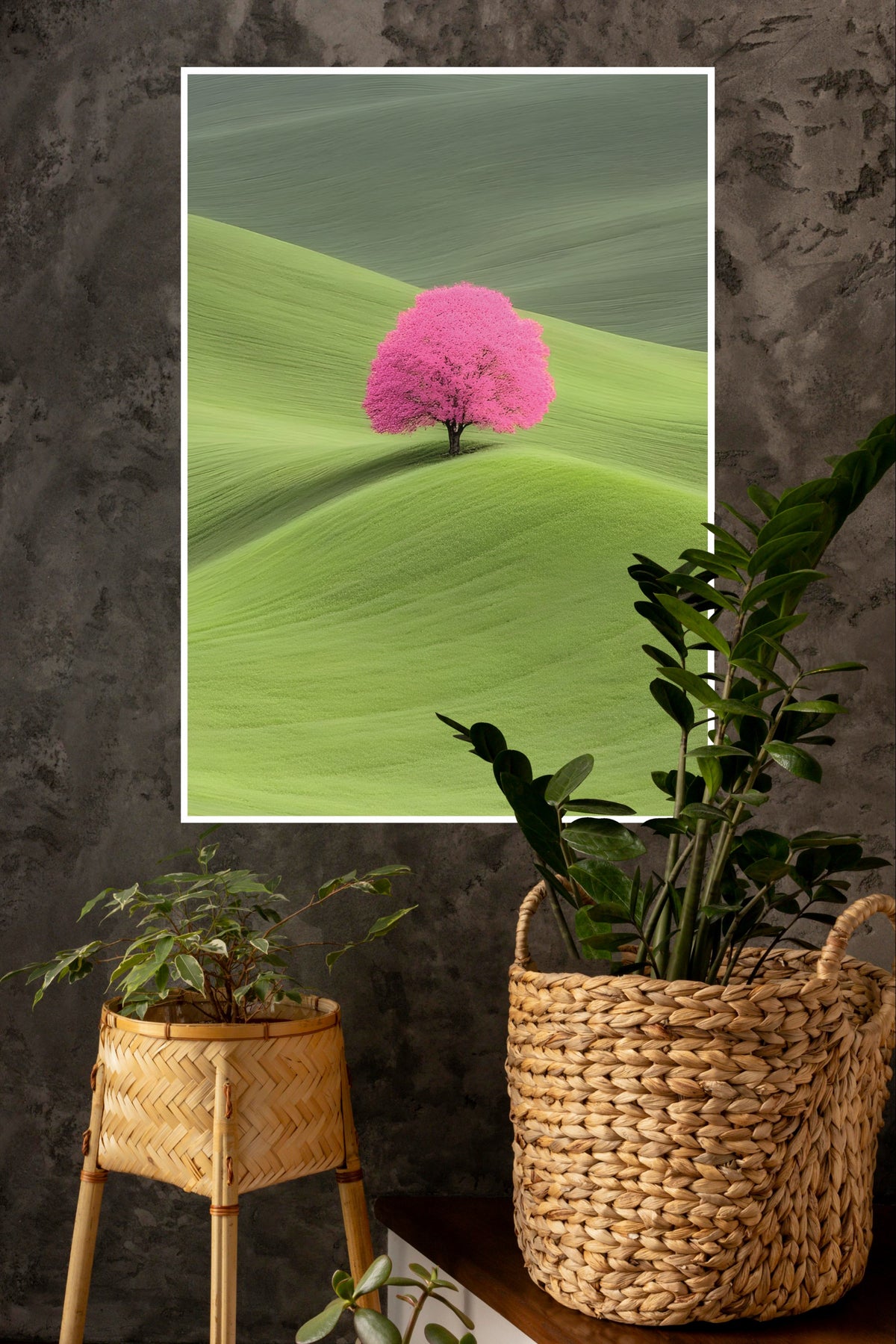 Wild flower Field Poster | The Green World Poster