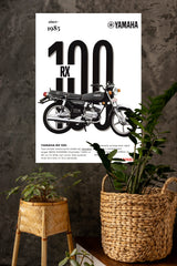 Yamaha RX100 Poster | Bike Posters