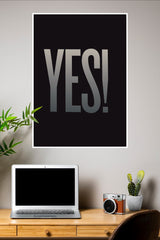 Yes Wallpapers Poster | Gym and Motivational Quotes Posters
