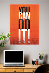 You Can Do It! Poster | Gym and Motivational Quotes Posters