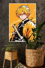 Zenitsu Agatsuma Poster | Anime Posters