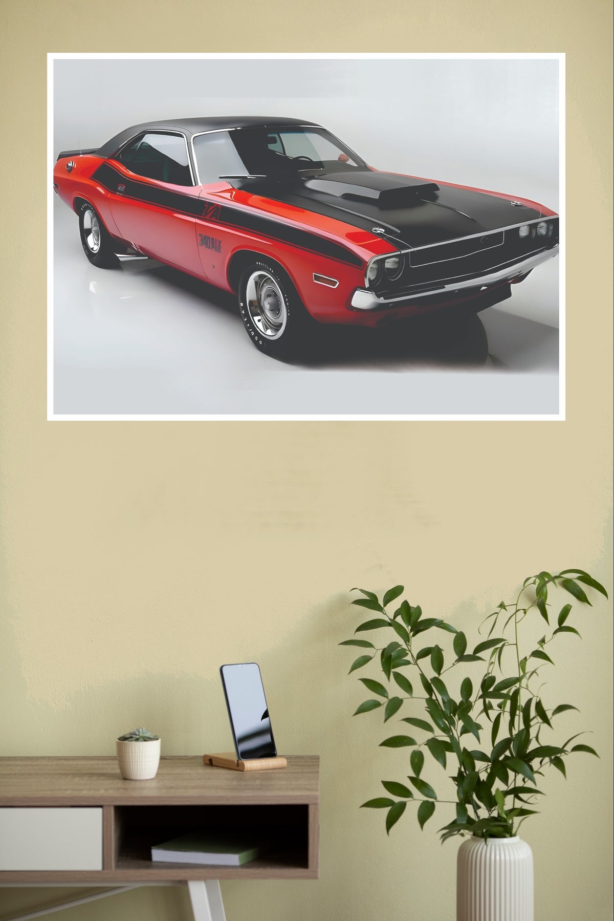 1970 Dodge Challenger RT Poster | Cars Posters