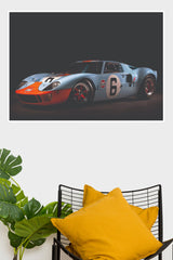 Ford GT 40Mk.II Poster | Cars Posters