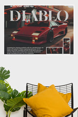Lamborghini Countach Poster | Cars Posters