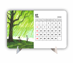 Nature View Premium Table Desk Calendar
