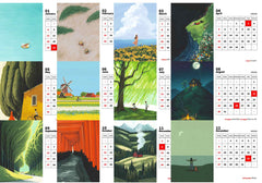 Nature View Premium Table Desk Calendar