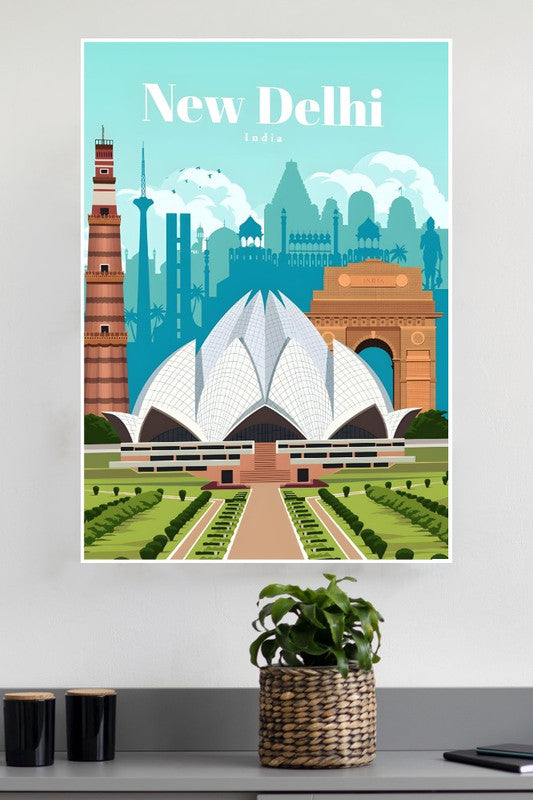 New Delhi Poster | CIty Posters