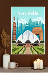 New Delhi Poster | CIty Posters